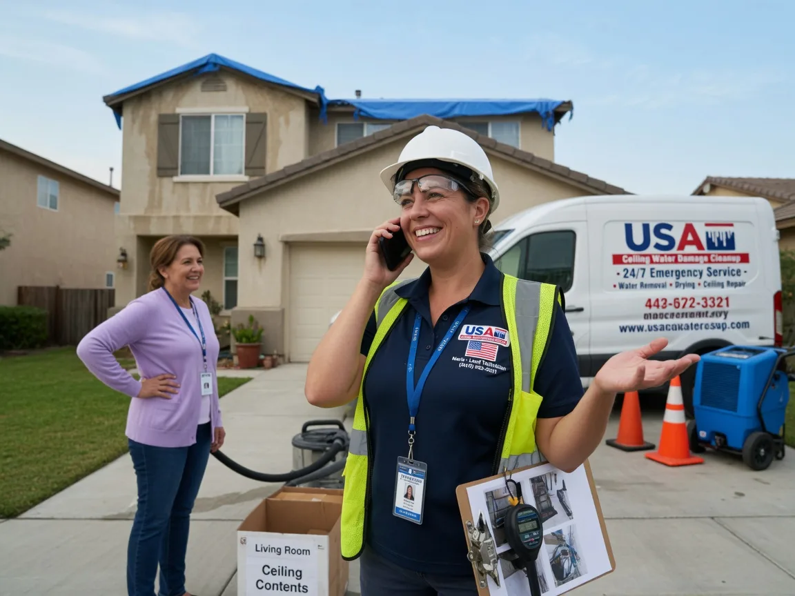 Ceiling Water Damage Restoration Pana, IL FAQs